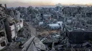 Kesepakatan gencatan senjata tersebut menghentikan perang yang berlangsung pada tanggal 7 Oktober 2023. (Bashar TALEB/AFP)
