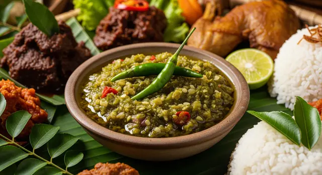 Sekilas tentang Sambal Ijo Khas Padang