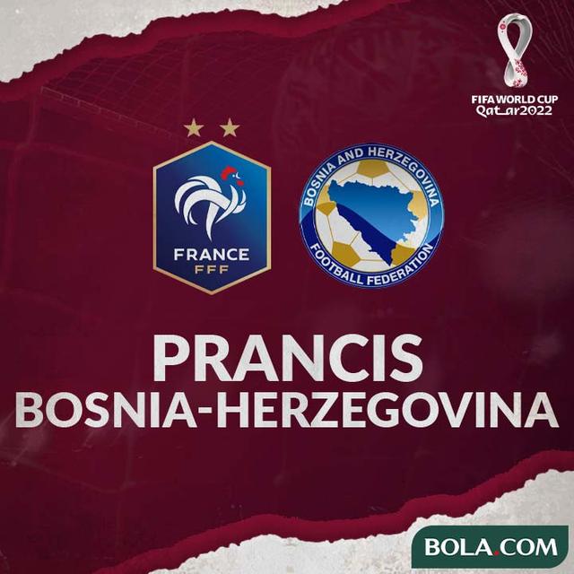 Kualifikasi Piala Dunia - Prancis Vs Bosnia-Herzegovina