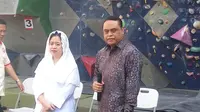 Menko PMK Puan Maharani dan Wakapolri Komjen Syafruddin menyambangi atlet Asian Games yang menjalani Pelatnas di Yogyakarta.