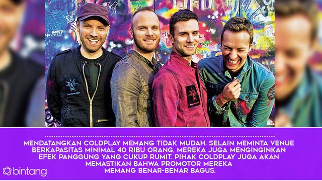 [Bintang] Infografis Coldplay