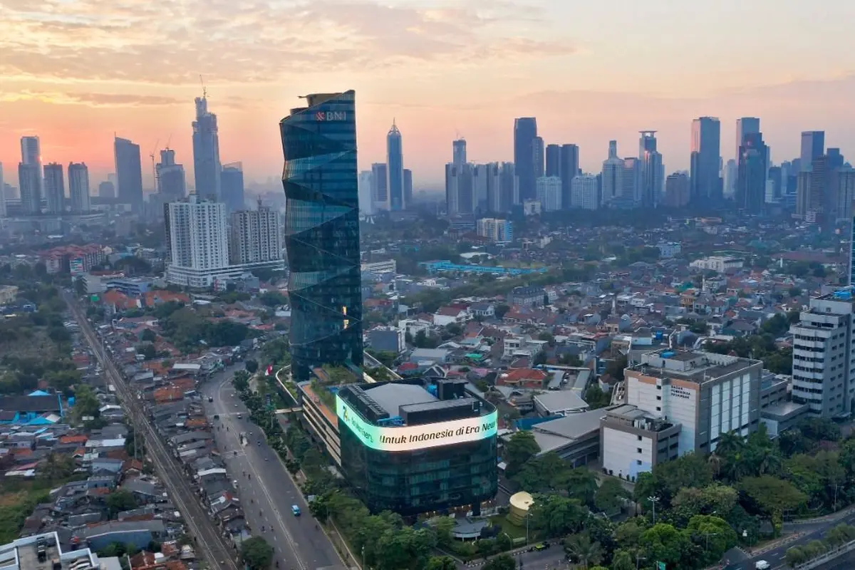 Gedung PT Bank Negara Indonesia (Persero) Tbk (BNI). (Foto BNI)