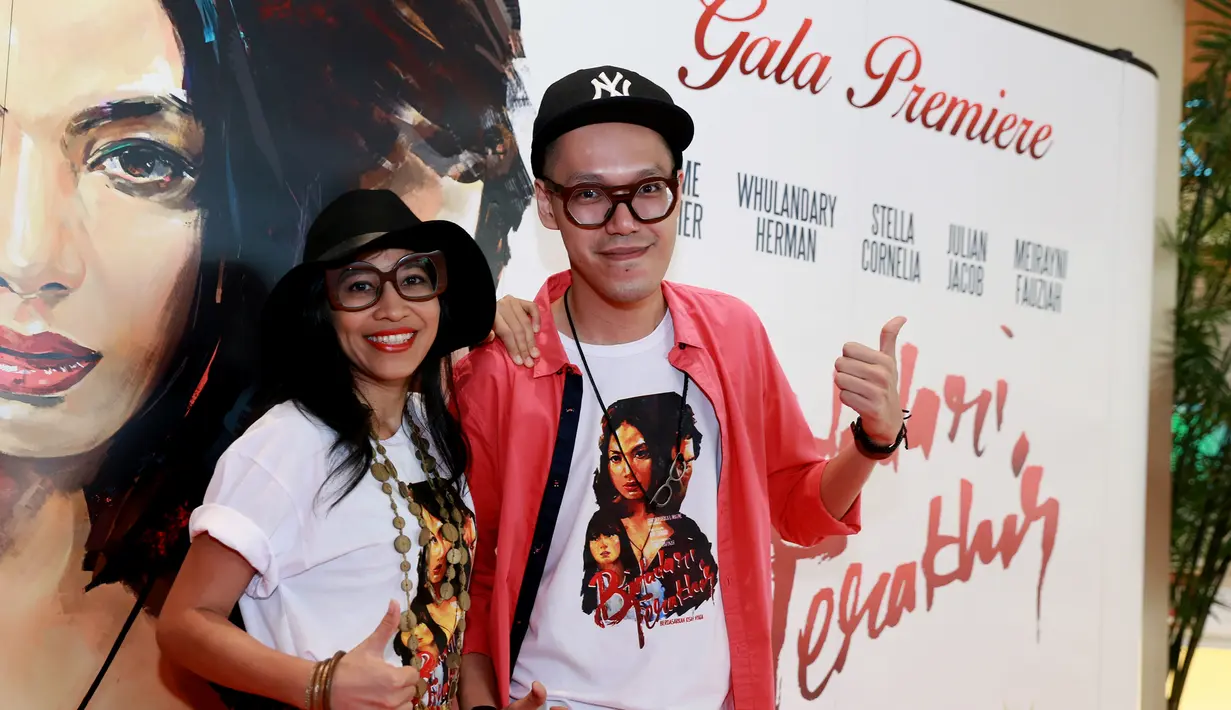 Duo suami istri ini mempersembahkan lagu ‘Seluas Harapan’ untuk film ‘Bidadari Terakhir’ yang dibintangi oleh Whulandary Herman dan Maxime Bouttier. (Wimbarsana/Bintang.com)