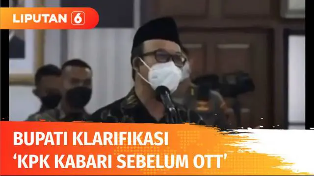 Viral video Bupati Banyumas Achmad Husein tadi memohon kepada KPK sebelum OTT, jika pejabat melakukan kesalahan, harap dipanggil terlebih dahulu. Setelah videonya viral, sang Bupati mengatakan video yang beredar tidak lengkap.