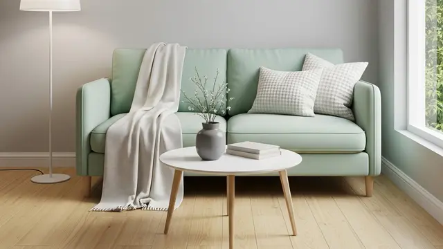 Warna Sofa untuk Ruang Tamu Kecil (Image by Gemini AI)
