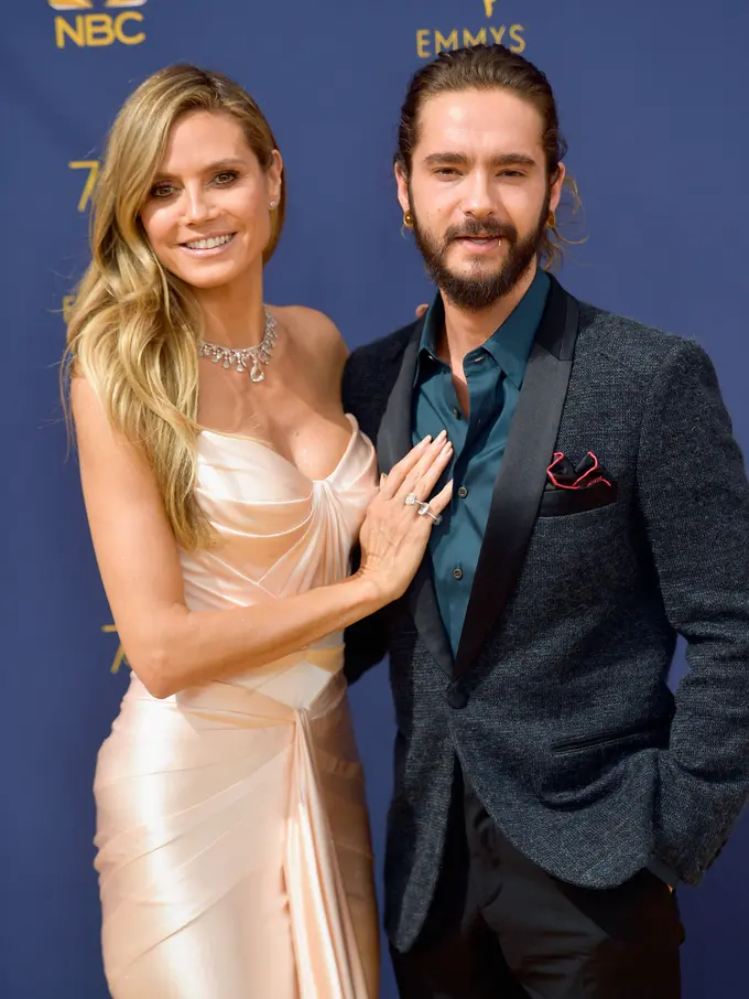 Beda 17 Tahun, Heidi Klum Tampil Mesra dengan Pacar di Emmy Awards