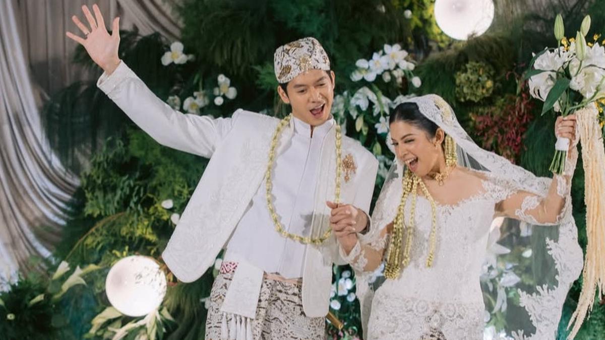 Tristan Juliano Resmi Menikah, Intip Tampilan Berkebaya Putih Menantu Addie MS dan Memes