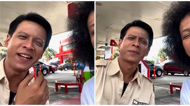 Viral Pegawai SPBU Disebut Mirip Ariel NOAH, Bak Pinang Dibelah Dua