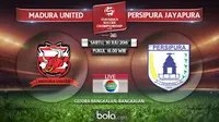 Madura United Vs Persipura Jayapura (Bola.com/Adreanus Titus)