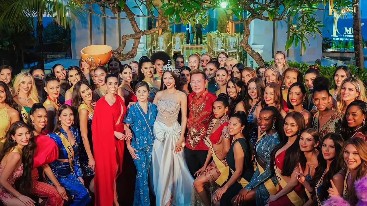 Sashing Ceremony di Miss Grand International 2022