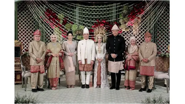 6 Potret Annisa Pohan dan AHY di Rangkaian Pernikahan Rasyid Rajasa, Tampil Elegan