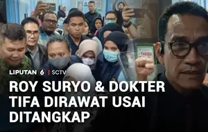 Kasus Ijazah Jokowi, Roy Suryo dan Dokter Tifa Dirawat Inap Usai Ditangkap