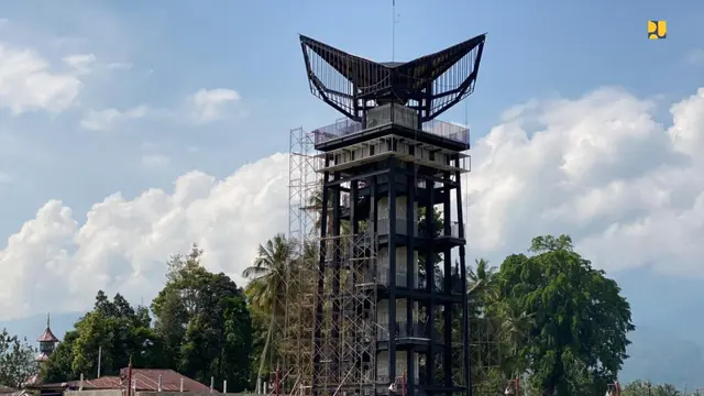 Kawasan Saribu Rumah Gadang (SRG) di Kabupaten Solok Selatan, Sumatera Barat.