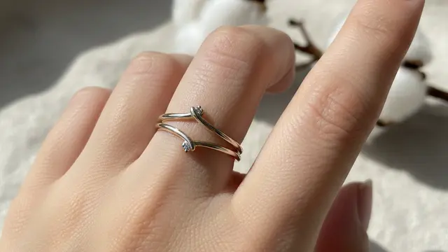 Model Cincin Nikah Belah Rotan (Foto: Gemini AI)