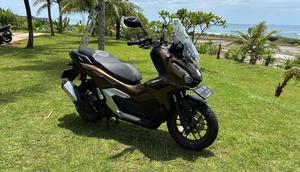 Menuju HBD 2025, Honda ADV Disiksa di Jalur Narigul hingga Garut (Arief A/Liputan6.com)