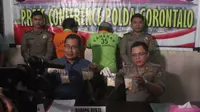 Direktorat Reserse Narkoba Polda Gorontalo berhasil membongkar peredaran narkoba jenis sabu yang dikendalikan dari dalam Lapas Kelas II A Manado. (Liputan6.com/ Andri Arnold)