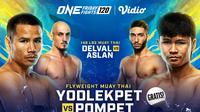 Live Streaming One Friday Fights 120 di Vidio (dok. vidio.com)