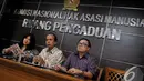  Komnas HAM gelar konferensi pers terkait bentrokan TNI-Polri di Batam, Jakarta, Jumat (21/11/2014). (Liputan6.com/Johan Tallo)