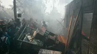 Rumah Kebakaran, Lansia Tewas di Kamar Mandi