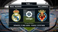La Liga Real Madrid Vs Villarreal (Bola.com/Adreanus Titus)