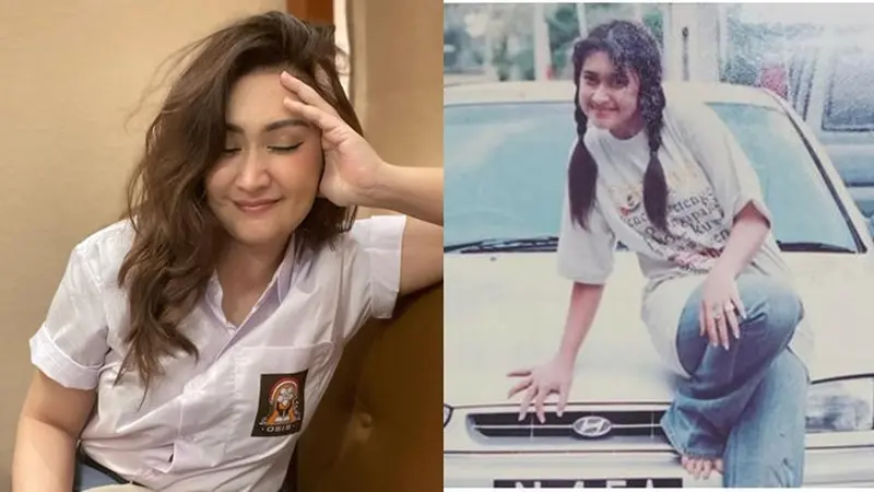 6 Foto Lawas Nafa Urbach saat Remaja, Kini Masih Cocok Pakai Seragam SMA