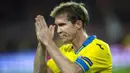 Aleksandr Hleb - Performa memukau pemain andalan Arsene Wenger di Arsenal ini membuat Barcelona mengangkutnya pada musim panas 2008. (EPA/Alejandro Garcia)