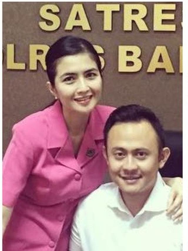 6 Potret Kadek Devi Temani Suami Bertugas, Jadi Ibu Bhayangkari