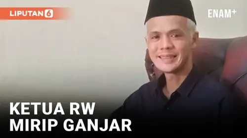 VIDEO: Viral Ketua RW di Kota Serang Mirip Ganjar Pranowo