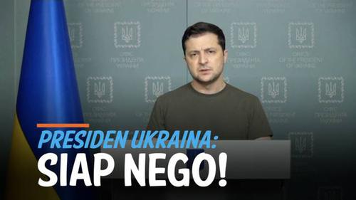 VIDEO: Dihubungi Erdogan, Presiden Ukraina Siap Berunding dengan Rusia