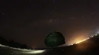 Asyiknya Berburu Foto Milky Way di Langit Gorontalo
