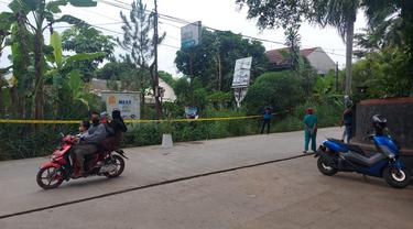 Lokasi pembegalan hingga korban meninggal dunia di Jalan Tonjong, Kecamatan Bojonggede, Kabupaten Bogor