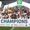 Para pemain dan staff Garudayaksa merayakan gelar juara dengan mengangkat piala setelah mengalahkan PSS Sleman 4-3 lewat adu penalti dalam babak final di Stadion Maguwoharjo, Sleman, pada Sabtu (9/5/2026) malam WIB.