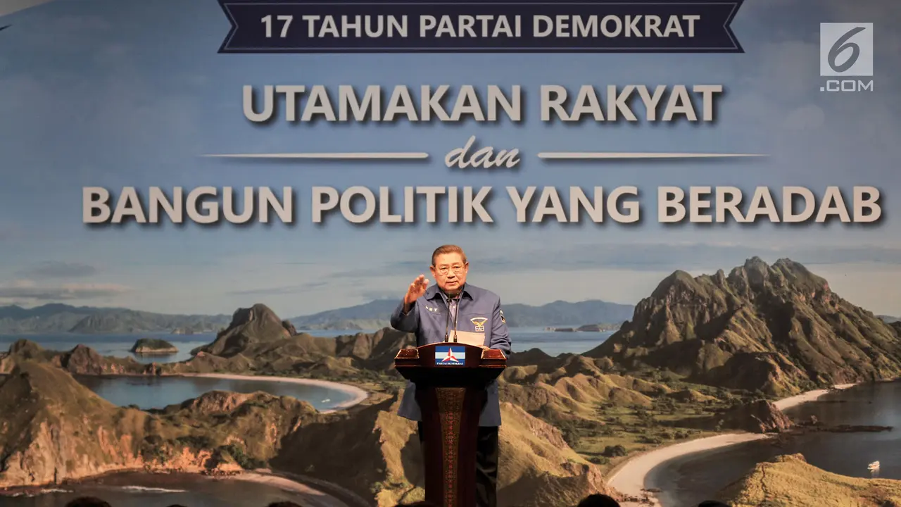 Peringatan HUT ke-17 Partai Demokrat