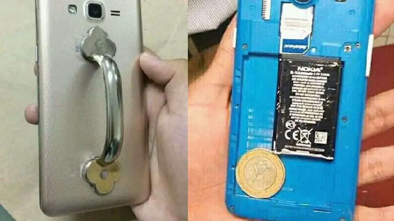 Potret Kocak Orang Indonesia Saat Pakai Ponsel