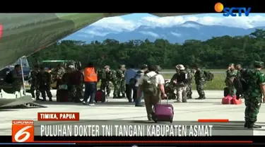 Selama 4 bulan terakhir, sebanyak 41 anak meninggal dunia akibat campak dan gizi buruk di Kabupaten Asmat, Papua.