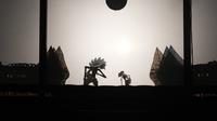 Pertunjukan wayang bertajuk "Nonton Wayang di Kampung BRI" di Kantor Pusat BRI pada 23 Desember 2024.