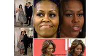 Tampilan Baru Michelle Obama:Alis Tebal, Rambut Pirang &amp; Romantis