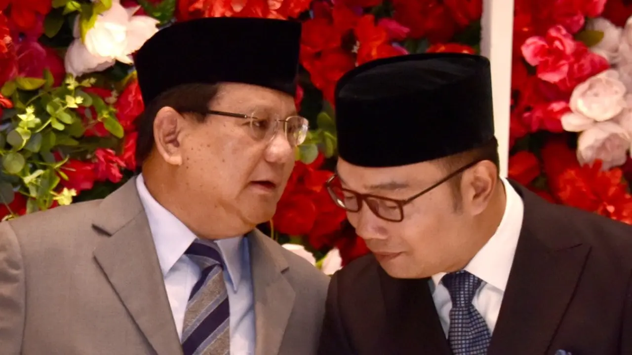 Prabowo dan Ridwan Kamil