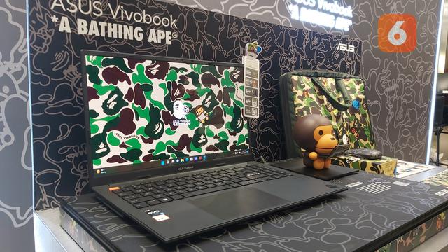 Asus Vivobook S 15 OLED BAPE Edition. Liputan6.com/Iskandar