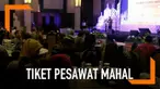 Menteri Pariwisata, Arif Yahya, mengeluhkan harga tiket pesawat yang berimbas pada penurunan pengunjung tempat wisata di Tanah Air.