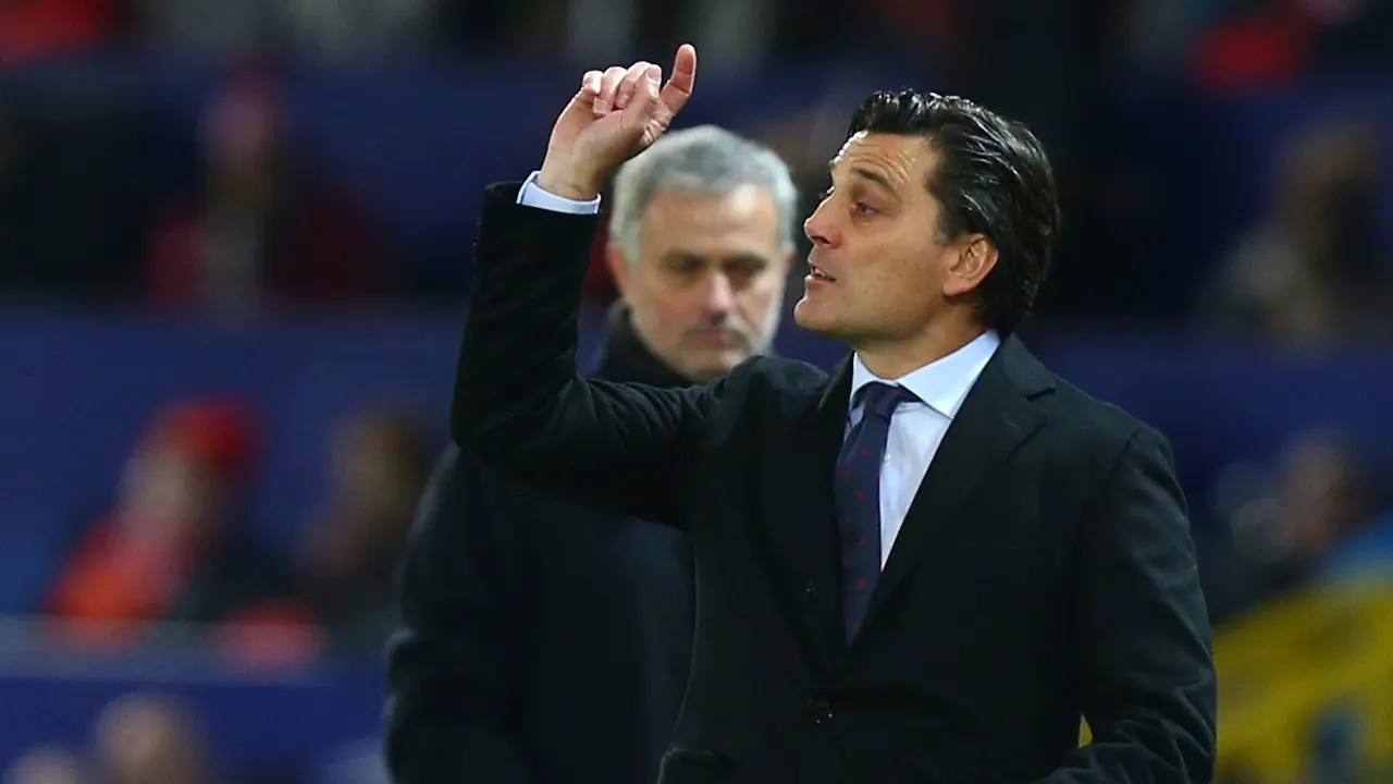 Ekspresi Pelatih Sevilla Usai Singkirkan Manchester United