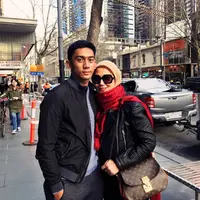 Daffa Wardhana dan Marini Zumarnis (dok. Instagram @daffawardhana/https://www.instagram.com/p/Bc_gAO0Am4l/Putu Elmira)