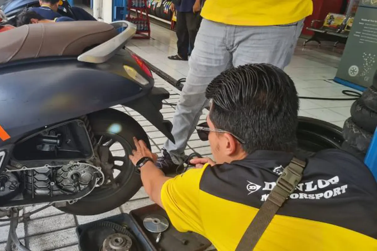 Jangan Lupa Periksa dan Rawat Ban Sepeda Motor (ist)