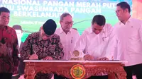 Mentan Amran Ajak Kepala Desa Seluruh Indonesia Berkolaborasi Wujudkan Swasembada Pangan