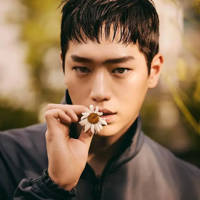 Potret Seo Kang Joon dengan Warna Mata Cokelat Terang