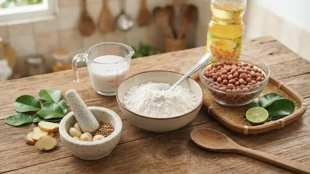 Bahan Utama Peyek Kacang dan Fungsinya