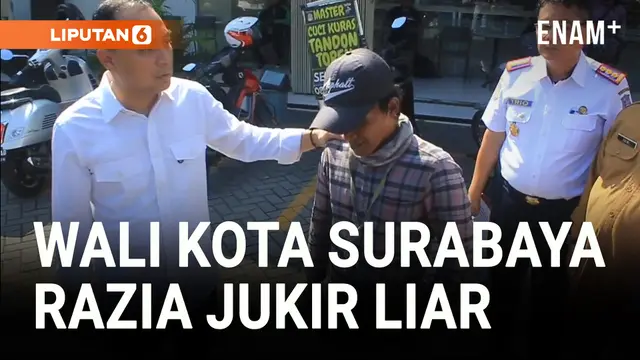 VIDEO: Wali Kota Surabaya Razia Jukir Liar, Cegah Aksi Premanisme di Mini Market