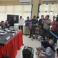 Kasat Reskrim Polres Metro Jakarta Selatan AKBP Bintoro menutup kasus kematian Brigadir RAT karena dipastikan bunuh diri. (Merdeka).