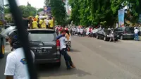 Peserta Kampanye di Semarang Ugal-Ugalan, Pengendara Mengeluh