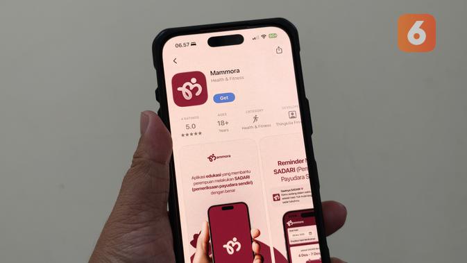 Aplikasi Mammora di App Store. (Liputan6.com/ Yuslianson)